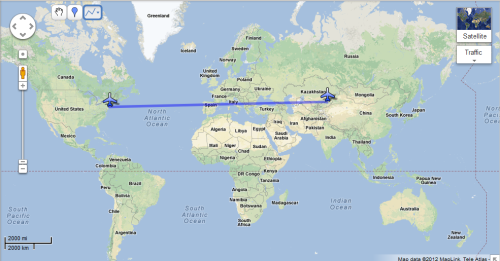 Flight Kazakhstan From New York US To Almaty