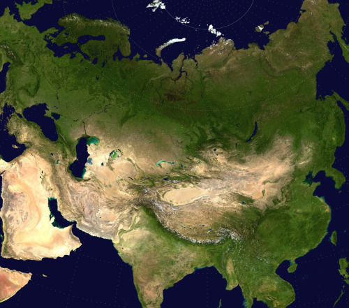 Map of the Great Eurasian Steppe