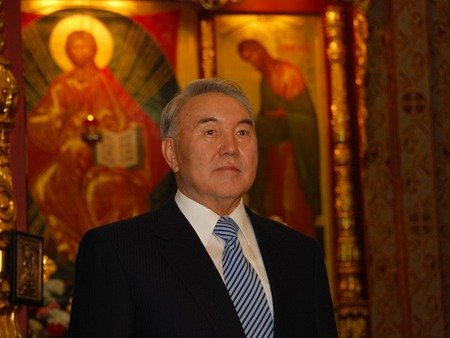 Nursultan Nazarbayev Congratulating Russian Orthodox on Christmas 2011