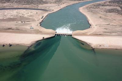 Kokaral Dam in Aral Sea OSCE 2010, <br>Credit to OSCE/Aiman Smagulova